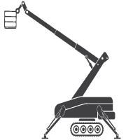 Self Propelled Tracked Cherry Pickers
